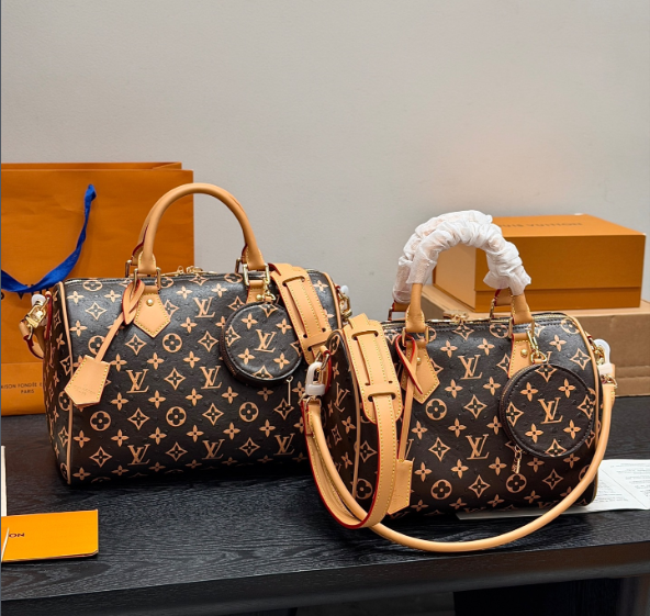 ルイヴィトン　Louis Vuitton　スピーディ･バンドリエール 25/30 ソフト　Speedy Soft　モノグラム　ショルダーバッグ　ハンドバッグ　レディースバッグ　6色 - 画像 5