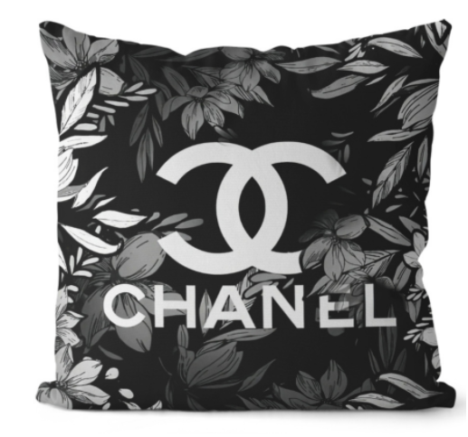 PRADA/プラダ　CHANEL/シャネル　グッチ/GUCCI　クッションカバー/背当て シャネルクッション中身あり　インテリア美品カバー　リネン/ベルベット生地　7種選択 - 画像 4