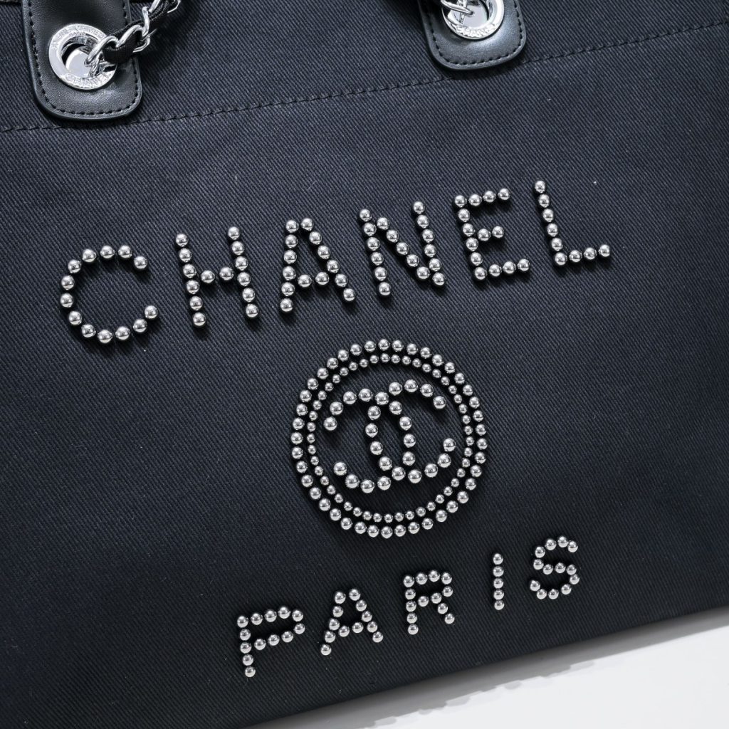 CHANEL　シャネル　パール ドーヴィル　2Way　チェーンショルダー　トートバッグ　ブラック　レディースバッグ - 画像 6