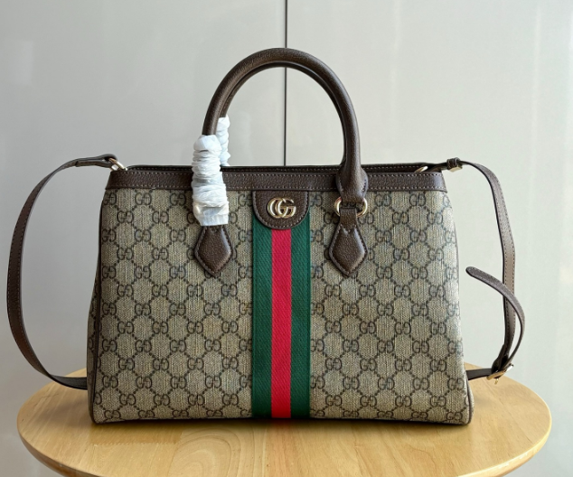 グッチ GUCCI ダブルG ミディアム トートバッグ オフィディア ショルダーバッグ ハンドバッグ レディース 2WAYバッグ - 画像 4