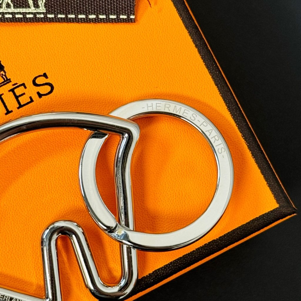 HERMES　CHEVAL KEY RING　エルメス　キーリング　シュバル　キーホルダー　チャーム　ホース　馬 - 画像 2