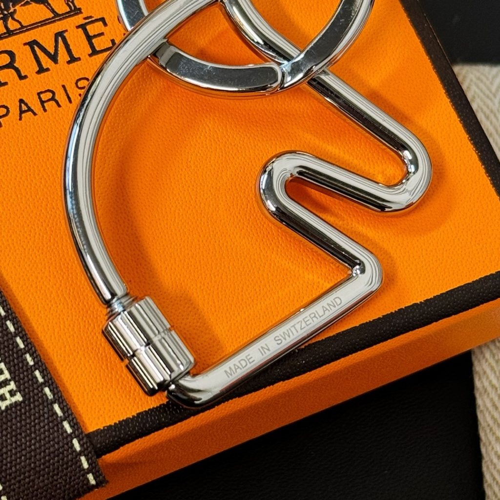 HERMES　CHEVAL KEY RING　エルメス　キーリング　シュバル　キーホルダー　チャーム　ホース　馬 - 画像 3