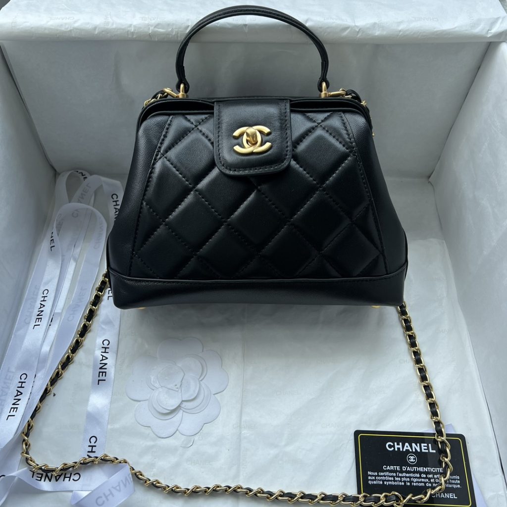 使いやすい♪　シャネル　トップハンドル　CHANEL　ショルダーバッグ　ミニバッグ　ハンドバッグ　ドクターズバッグ　レディース　3色 - 画像 6