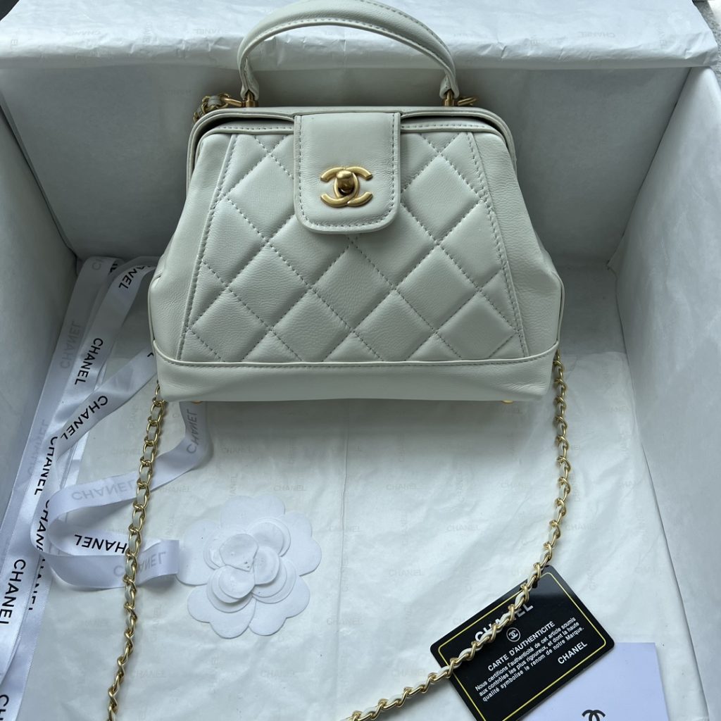 使いやすい♪　シャネル　トップハンドル　CHANEL　ショルダーバッグ　ミニバッグ　ハンドバッグ　ドクターズバッグ　レディース　3色 - 画像 5