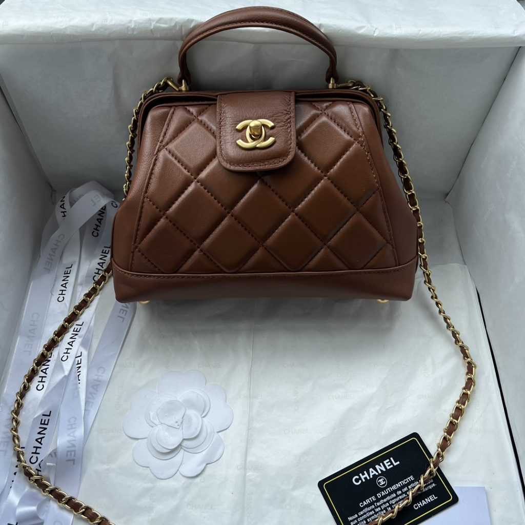 使いやすい♪　シャネル　トップハンドル　CHANEL　ショルダーバッグ　ミニバッグ　ハンドバッグ　ドクターズバッグ　レディース　3色 - 画像 4