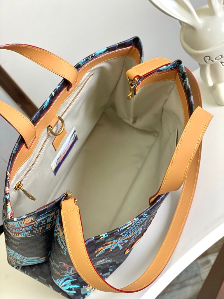 マイアミ風 ルイヴィトンバッグ　LOUIS VUITTON　ショッパー･トート MM　レディース　トートバッグ　ダミエ　ハンドバッグ　2wayバッグ - 画像 5