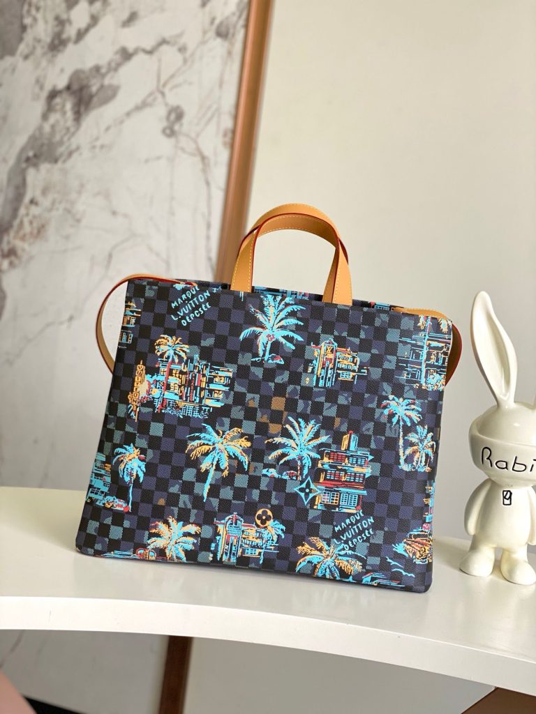 マイアミ風 ルイヴィトンバッグ　LOUIS VUITTON　ショッパー･トート MM　レディース　トートバッグ　ダミエ　ハンドバッグ　2wayバッグ - 画像 2