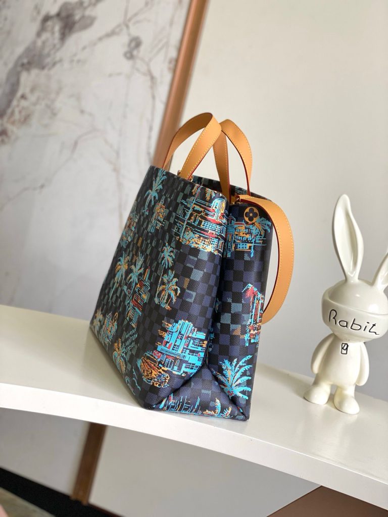 マイアミ風 ルイヴィトンバッグ　LOUIS VUITTON　ショッパー･トート MM　レディース　トートバッグ　ダミエ　ハンドバッグ　2wayバッグ - 画像 3