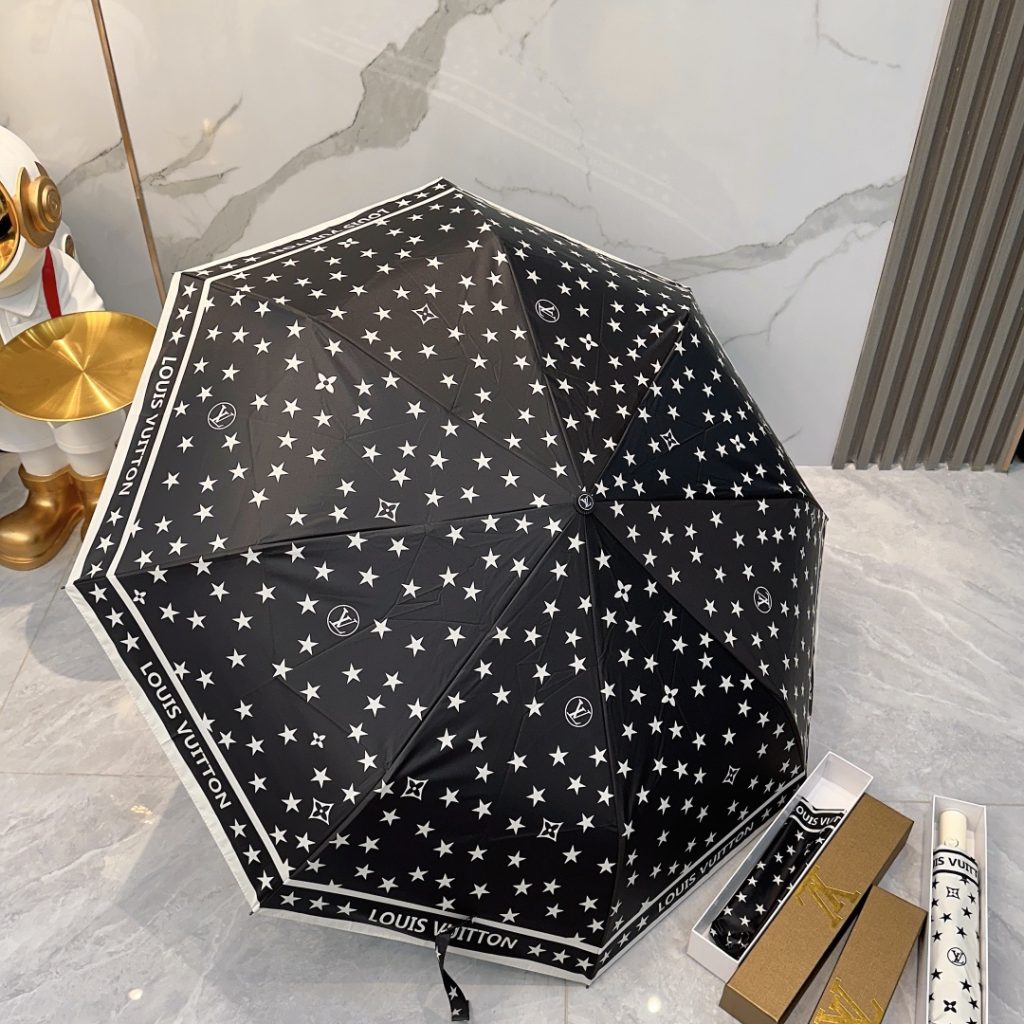 かさ　LV　日傘雨傘　折りたたみ傘　ワンタッチ開閉　アンブレラ　UVカット　5種おしゃれ傘　ルイヴィトン　LOUIS VUITTON　男女兼用 - 画像 3
