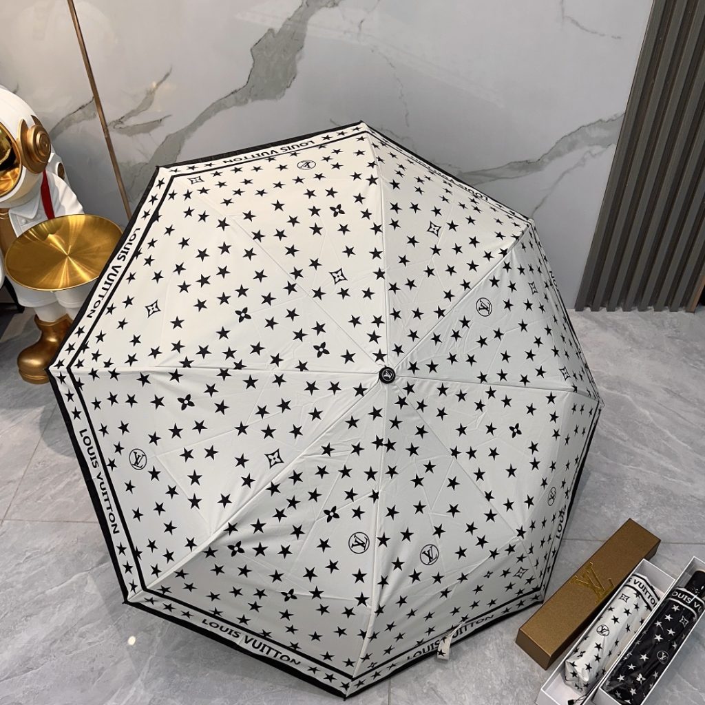 かさ　LV　日傘雨傘　折りたたみ傘　ワンタッチ開閉　アンブレラ　UVカット　5種おしゃれ傘　ルイヴィトン　LOUIS VUITTON　男女兼用 - 画像 4