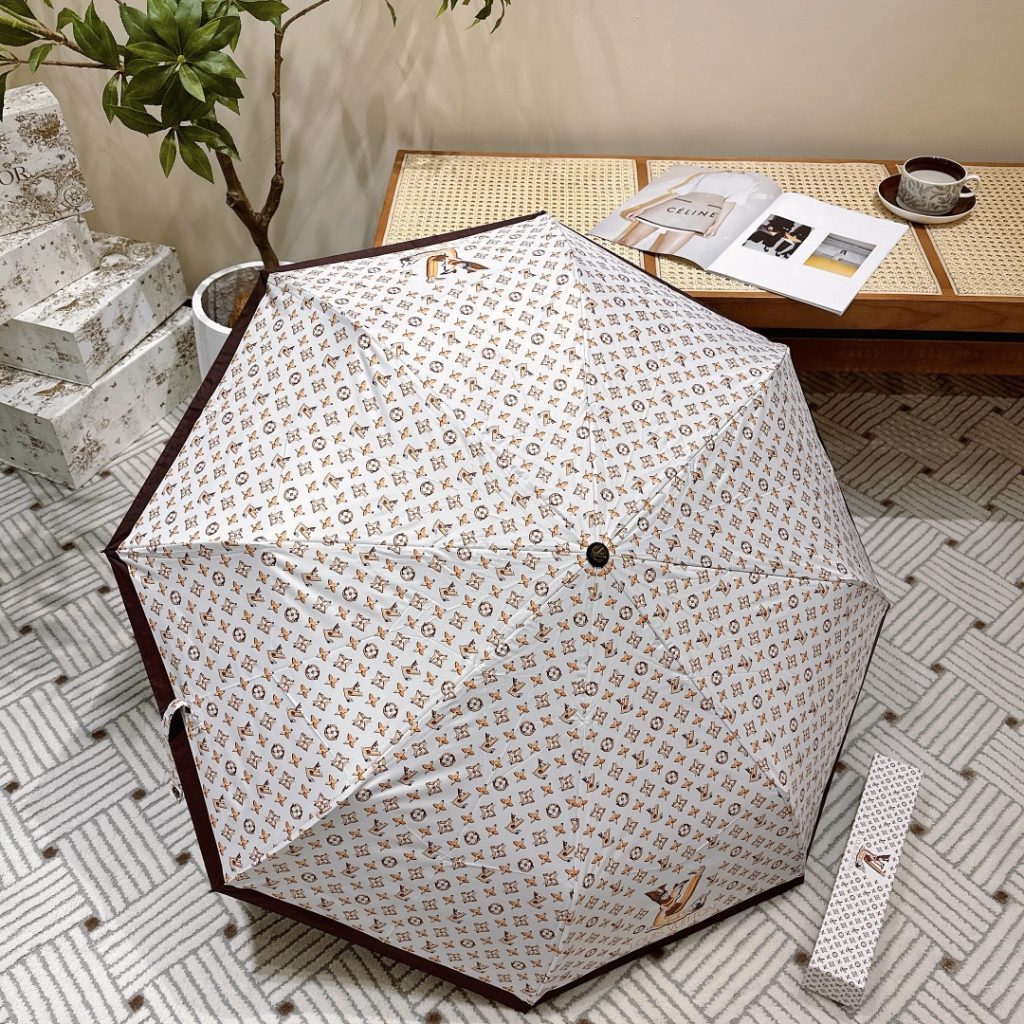 かさ　LV　日傘雨傘　折りたたみ傘　ワンタッチ開閉　アンブレラ　UVカット　5種おしゃれ傘　ルイヴィトン　LOUIS VUITTON　男女兼用 - 画像 5