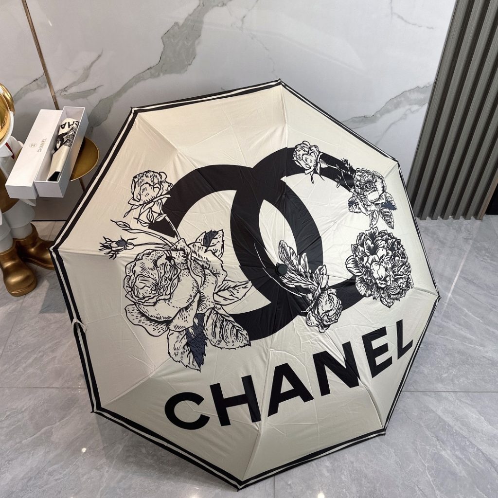 シャネル　CHANEL　超人気　折りたたみ傘　アンブレラ　レディース日傘雨傘超撥水UVカット　ワンタッチ開閉かさ　ココマーク　8種 - 画像 6