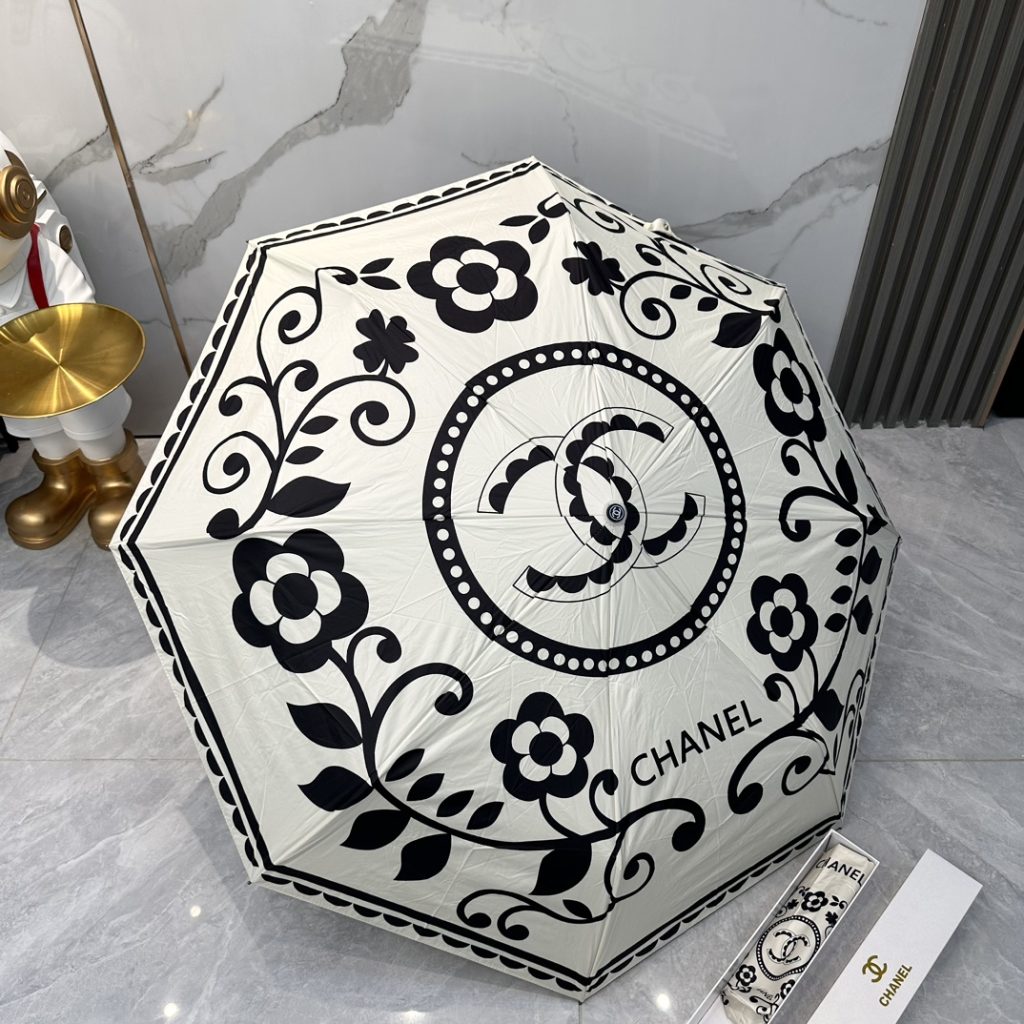 シャネル　CHANEL　超人気　折りたたみ傘　アンブレラ　レディース日傘雨傘超撥水UVカット　ワンタッチ開閉かさ　ココマーク　8種 - 画像 4