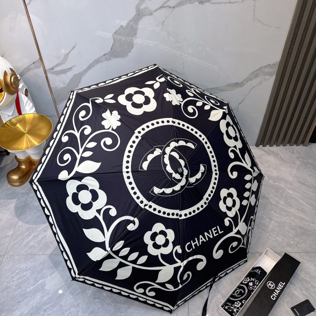 シャネル　CHANEL　超人気　折りたたみ傘　アンブレラ　レディース日傘雨傘超撥水UVカット　ワンタッチ開閉かさ　ココマーク　8種 - 画像 5