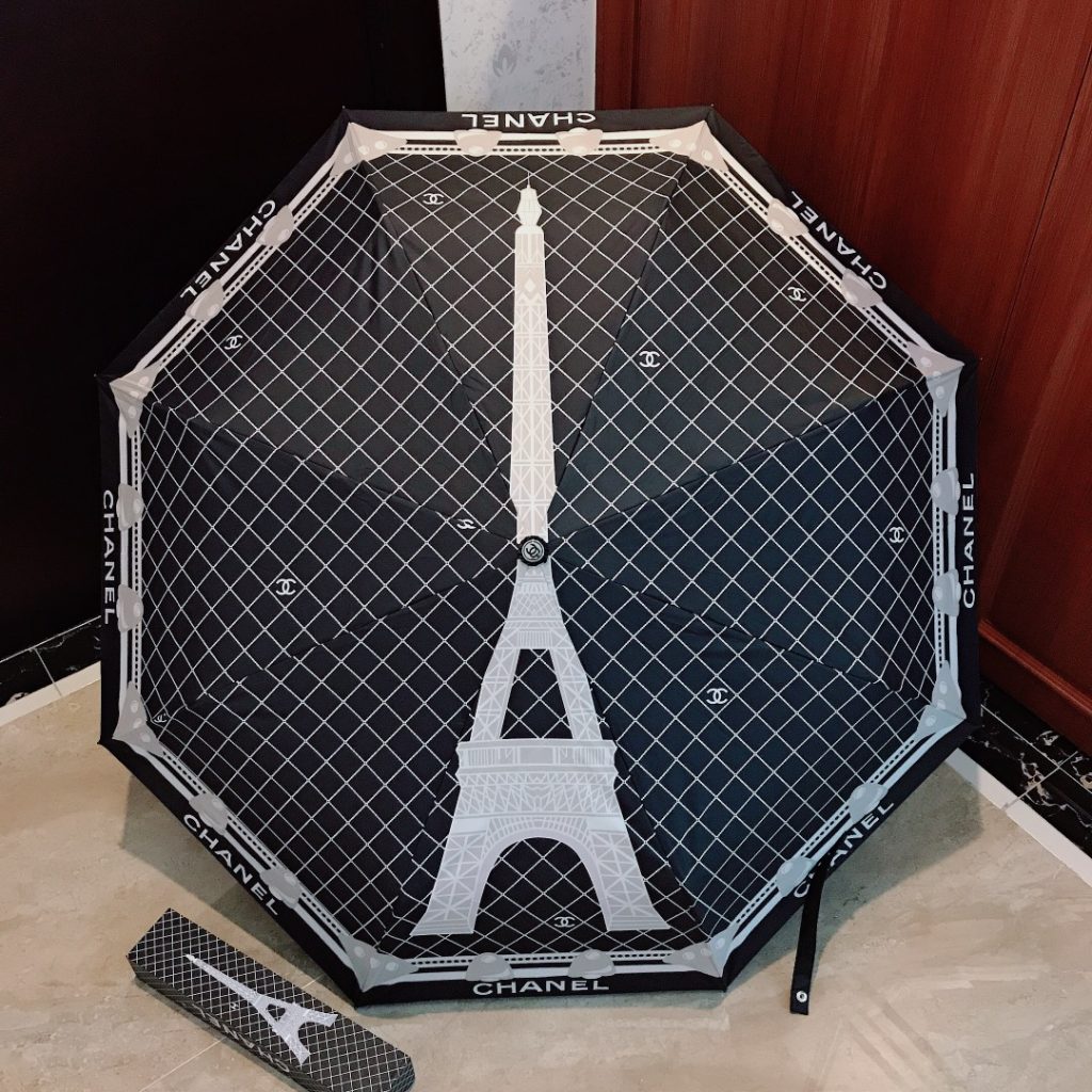超人気折りたたみ傘　シャネル　CHANEL　アンブレラ　レディース日傘雨傘超撥水UVカット　ワンタッチ開閉傘/かさ　シンプル風6種 - 画像 4