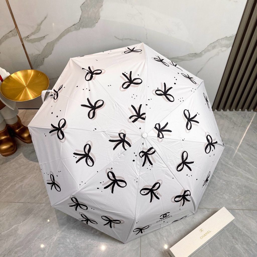 超人気折りたたみ傘　シャネル　CHANEL　アンブレラ　レディース日傘雨傘超撥水UVカット　ワンタッチ開閉傘/かさ　シンプル風6種 - 画像 5