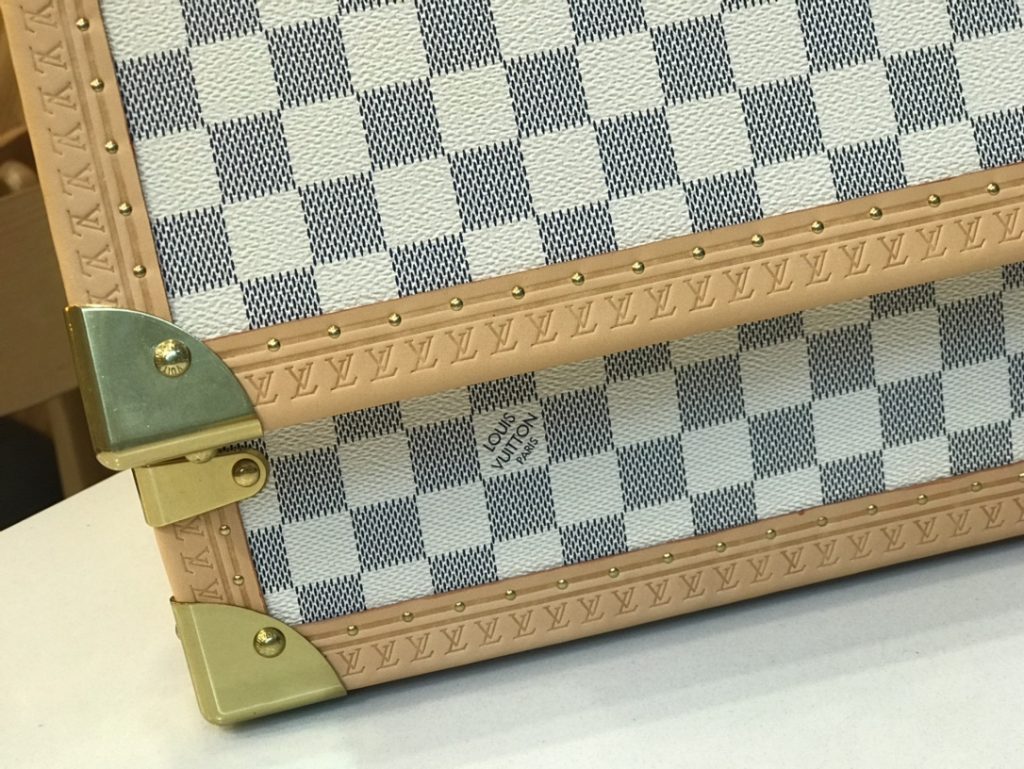 コフレ 8 モントル　ルイヴィトン/Louis Vuitton　ウォッチケース/時計ボックス/ハードケース　LV腕時計収納ボックス　白色ダミエ - 画像 5