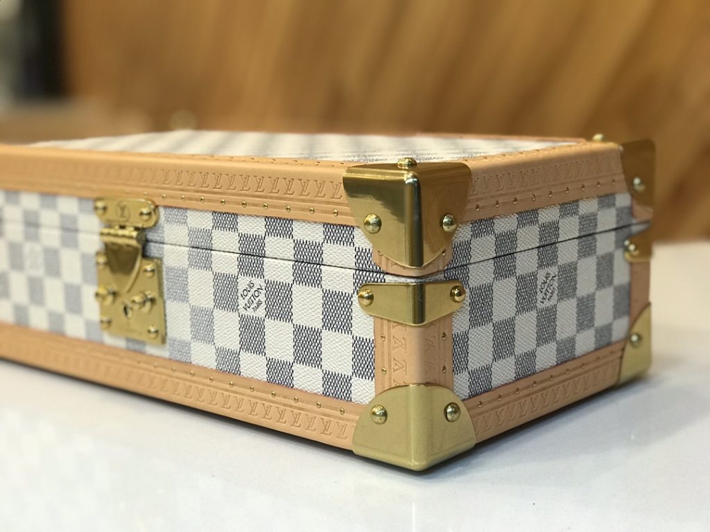 コフレ 8 モントル　ルイヴィトン/Louis Vuitton　ウォッチケース/時計ボックス/ハードケース　LV腕時計収納ボックス　白色ダミエ - 画像 3