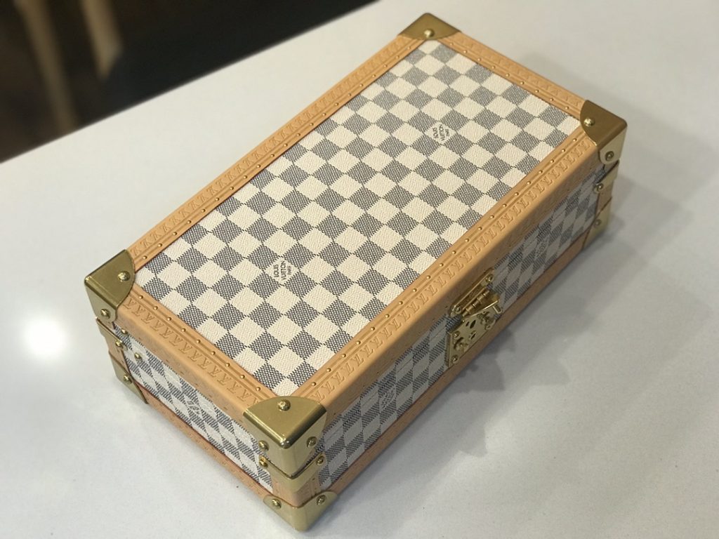 コフレ 8 モントル　ルイヴィトン/Louis Vuitton　ウォッチケース/時計ボックス/ハードケース　LV腕時計収納ボックス　白色ダミエ - 画像 2