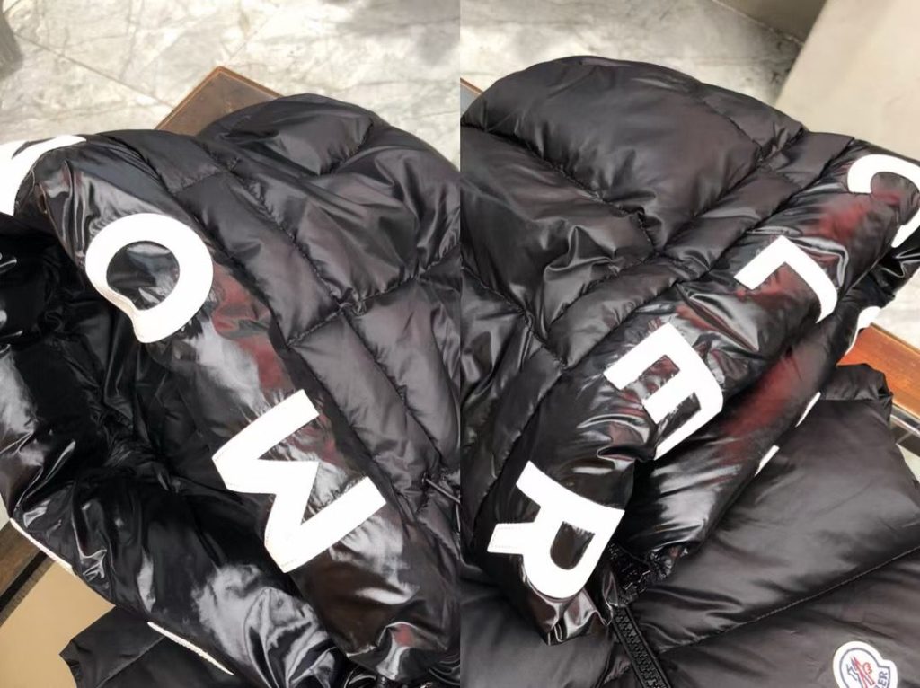 秋冬限定　MONCLER　モンクレール　ダウンベスト　MONTREUIL GILET　ナイロン　フード　レタリングプリント　ベスト - 画像 7