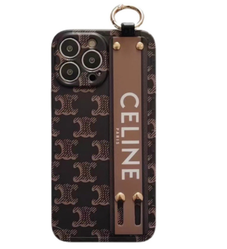 セリーヌ　iPhoneケース　Celine　携帯ケース　アイフォンケース　スマホケース　ベルト付　多機種対応 - 画像 4