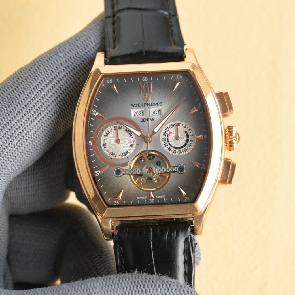 Rolex ロレックス【新作登場】ロレックス 自動巻き メンズ腕時計 本革ベルト 大文字盤✨高級感抜群🕰️匠の技🌟プレゼントに最適🎁 - 画像 4