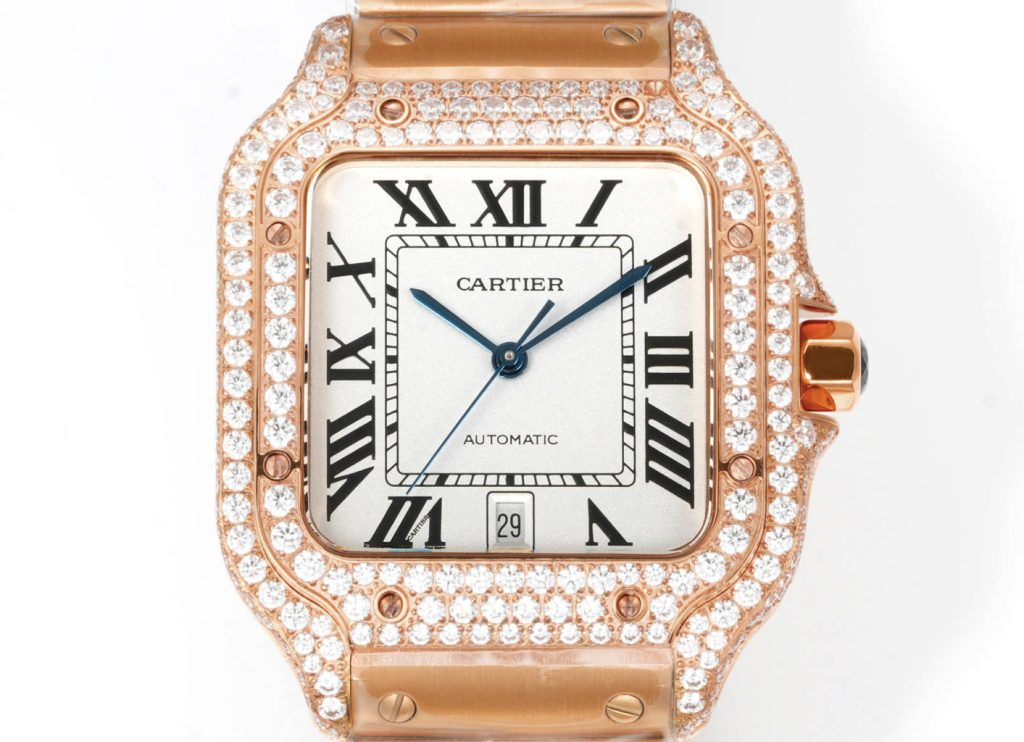 Cartier カルティエ💎✨【Cartier サントス 100】 メンズ 腕時計 高級 自動巻き 人気モデル 🎁🛍️📿 - 画像 4