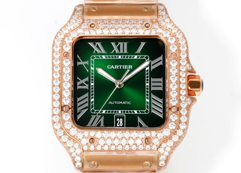 Cartier カルティエ💎✨【Cartier サントス 100】 メンズ 腕時計 高級 自動巻き 人気モデル 🎁🛍️📿 - 画像 6