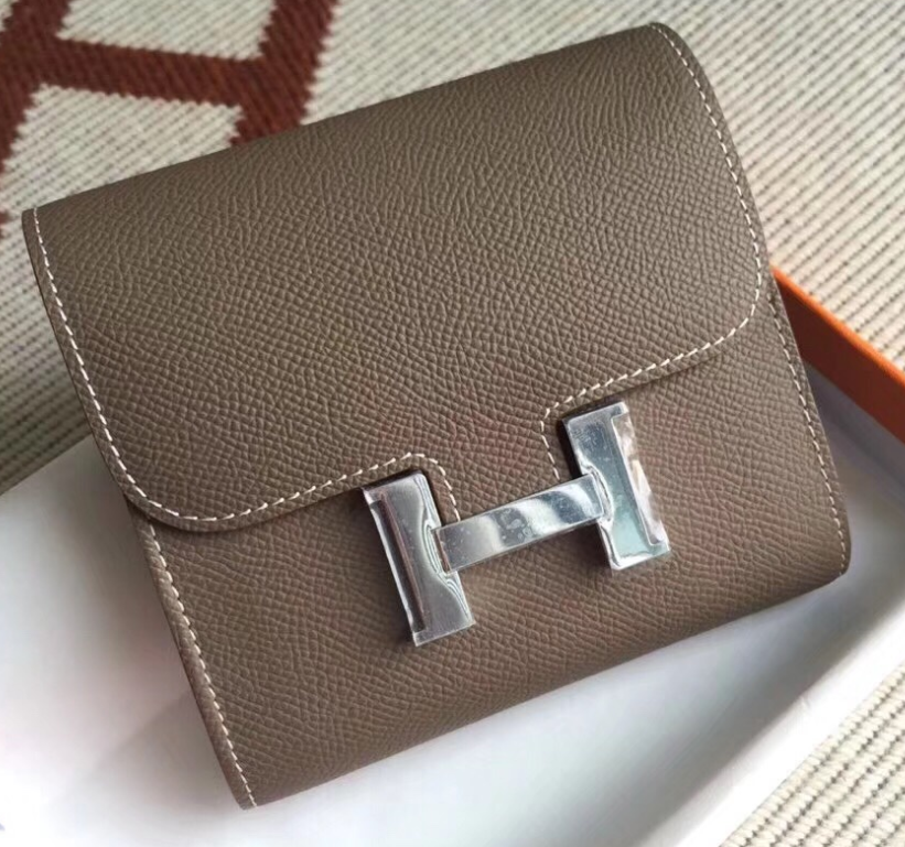 エルメス　Hermes　財布 コンスタンスコンパクト ウォレット　Constance Compact Wallet　ショット財布　12色　カード入れ - 画像 3