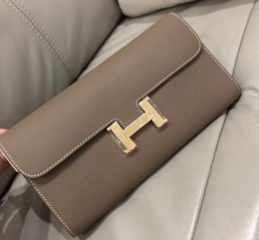 エルメス　Hermes　コンスタンス長財布　Constance　クラッチ　財布　二つ折り財布　18色入り　シルバー金具 - 画像 3