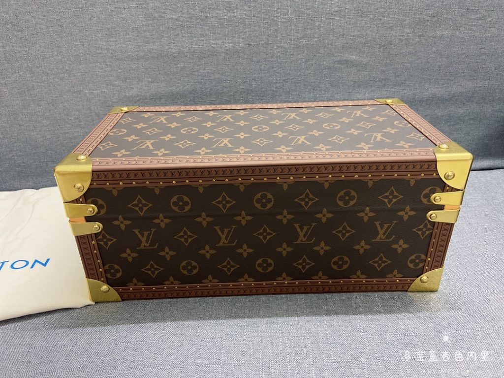 【ルイヴィトン】多宝聚財ハードトランク 小物収納ボックス 時計・アクセサリー整理 上質木製 高級感のある逸品 - 画像 5