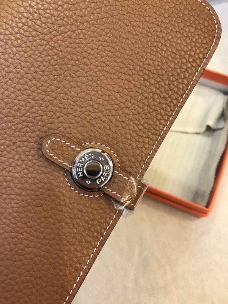 Hermes　エルメス　ドゴンロング　財布 おしゃれ　カードケース　コイン入れ　15色　シルバー金具　長財布 - 画像 5