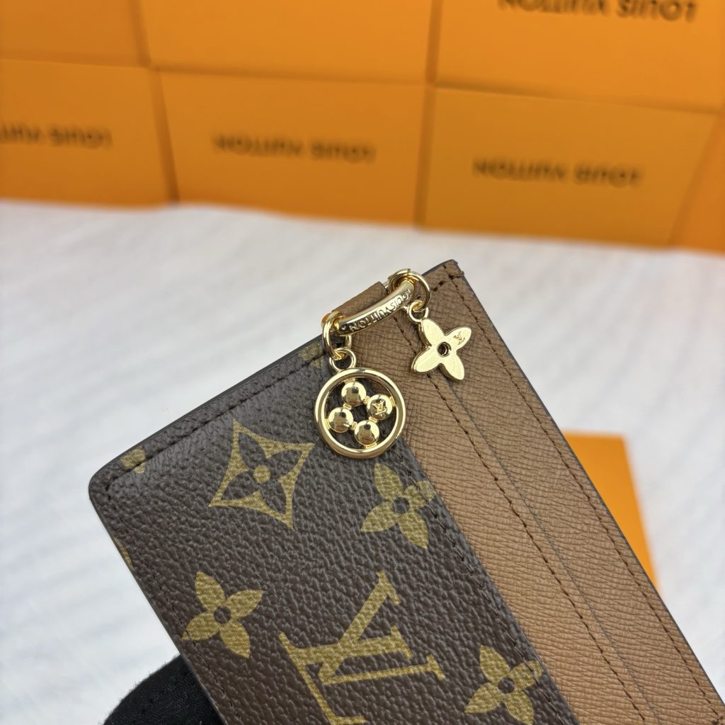 ルイ・ヴィトン モノグラムキャンバス 上品な長財布 レディース人気モデル ギフトにも最適 - 画像 5