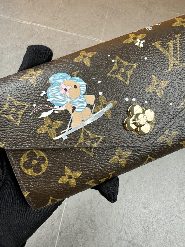 ルイ・ヴィトン モノグラムキャンバス 上品な長財布 レディース人気モデル ギフトにも最適 - 画像 3