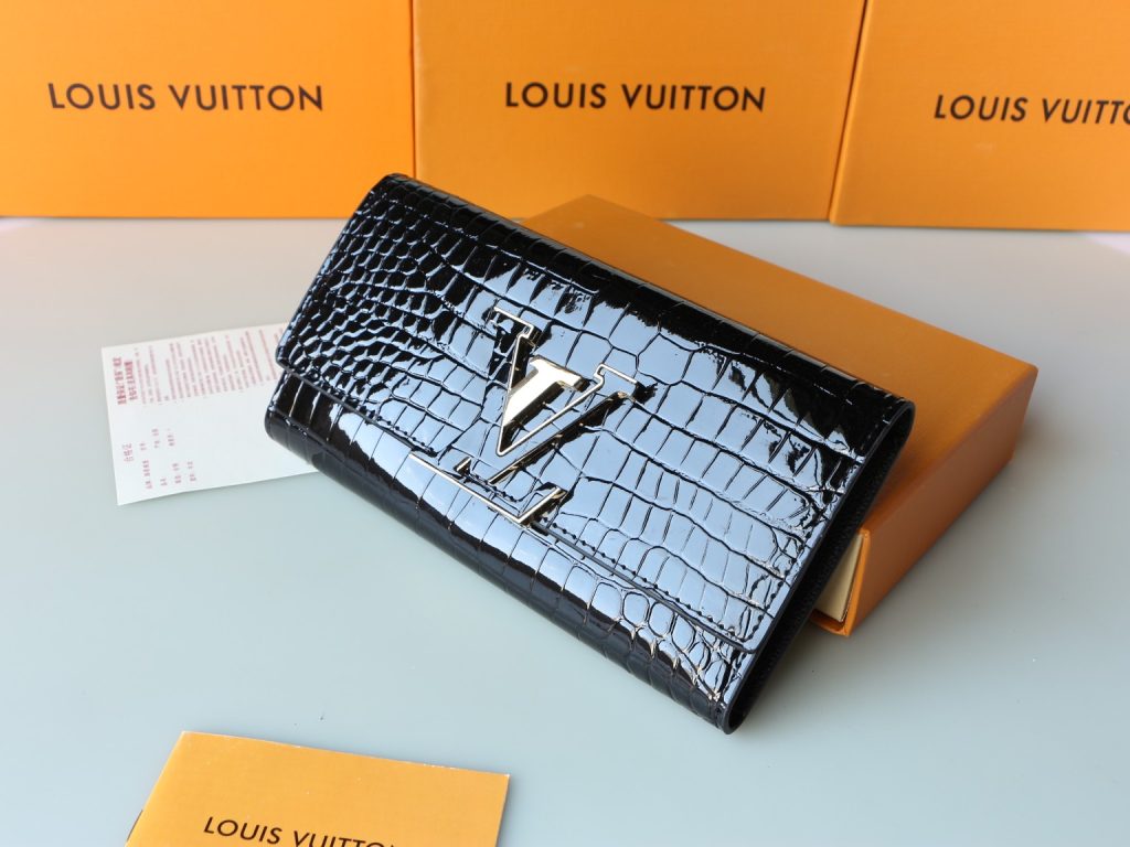 ルイ・ヴィトン モノグラムキャンバス 上品な長財布 レディースへのギフトに最適な定番モデル - 画像 4