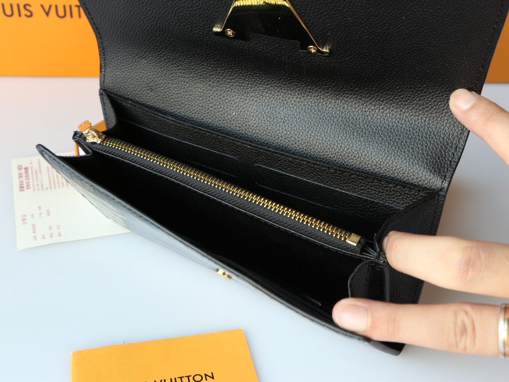ルイ・ヴィトン モノグラムキャンバス 上品な長財布 レディースへのギフトに最適な定番モデル - 画像 8