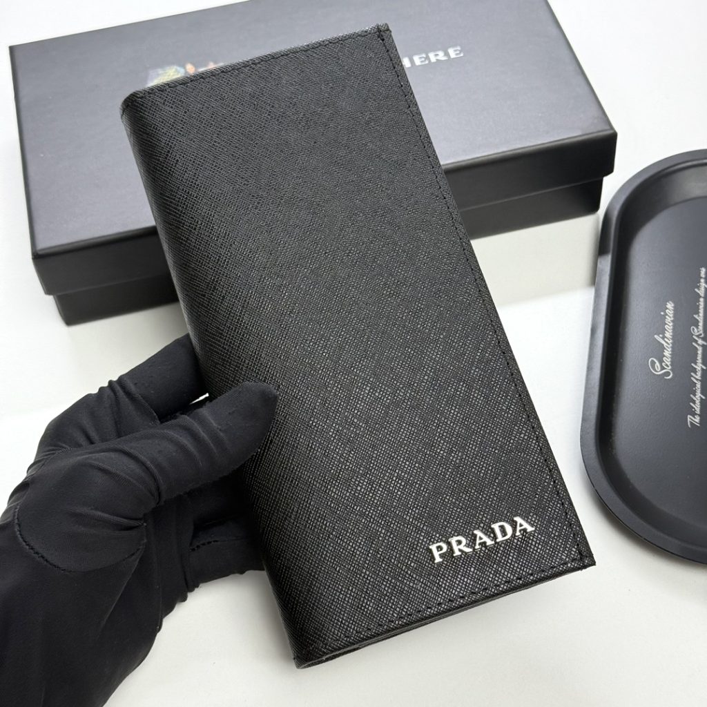 プラダ モノグラムキャンバス 上品な長財布 レディース人気モデル ギフトにも最適 - 画像 2
