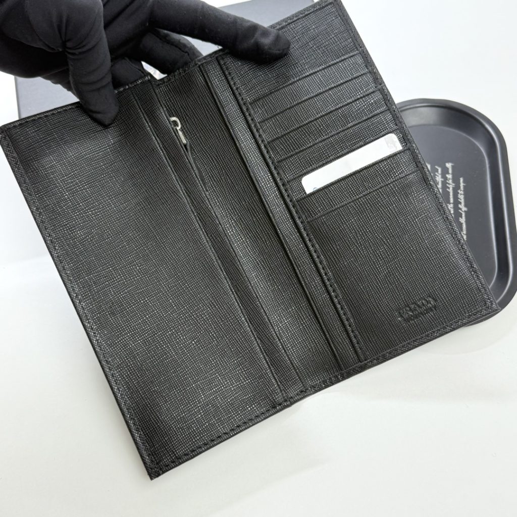 プラダ モノグラムキャンバス 上品な長財布 レディース人気モデル ギフトにも最適 - 画像 7