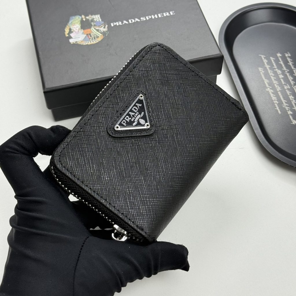 プラダ モノグラムキャンバス 上品な長財布 レディース人気モデル ギフトにも最適 - 画像 3