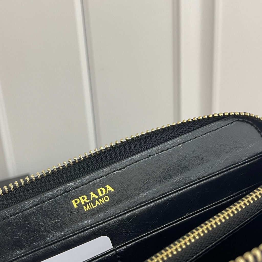 プラダ モノグラムキャンバス 上品な長財布 レディース ギフトにも最適な定番モデル - 画像 8