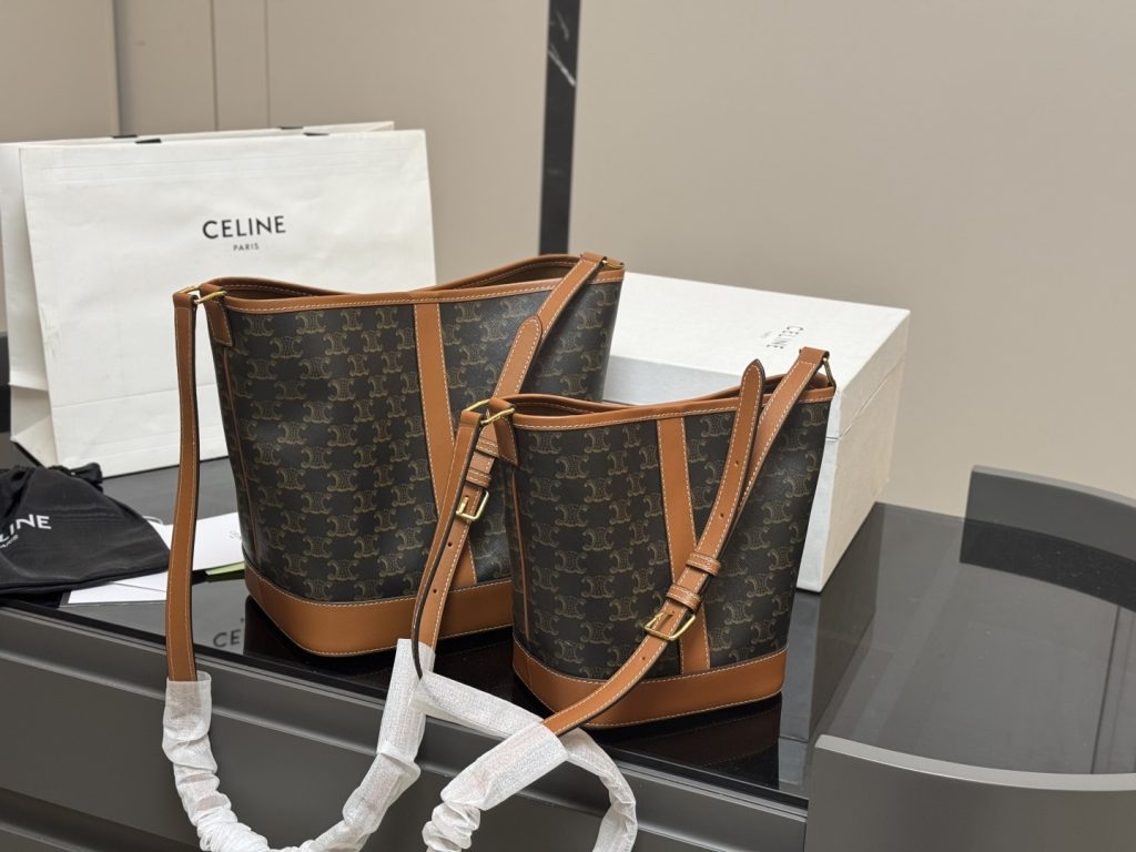 セリーヌ ショルダーバッグ 上質なモノグラムキャンバス 洗練されたデザインで長く愛用できるレディース人気モデル - 画像 8