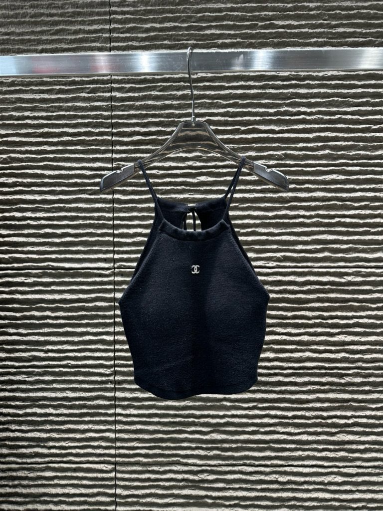 シャネル ニット レディース タンクトップ 2色展開 - 画像 3