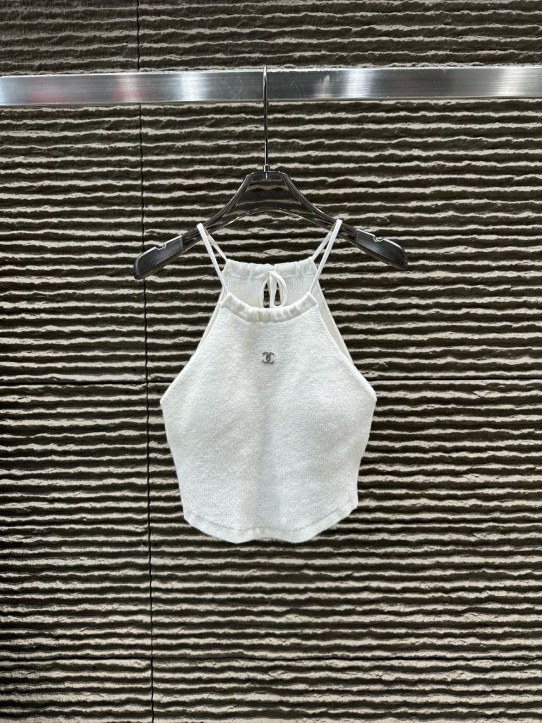 シャネル ニット レディース タンクトップ 2色展開 - 画像 5