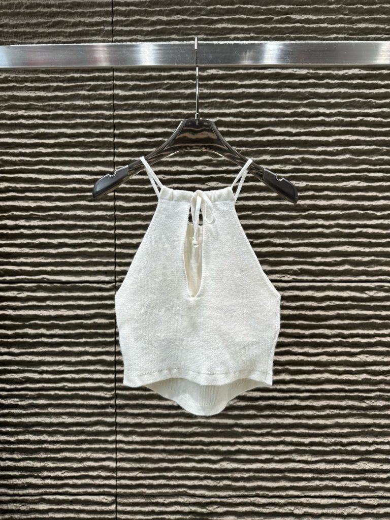 シャネル ニット レディース タンクトップ 2色展開 - 画像 6