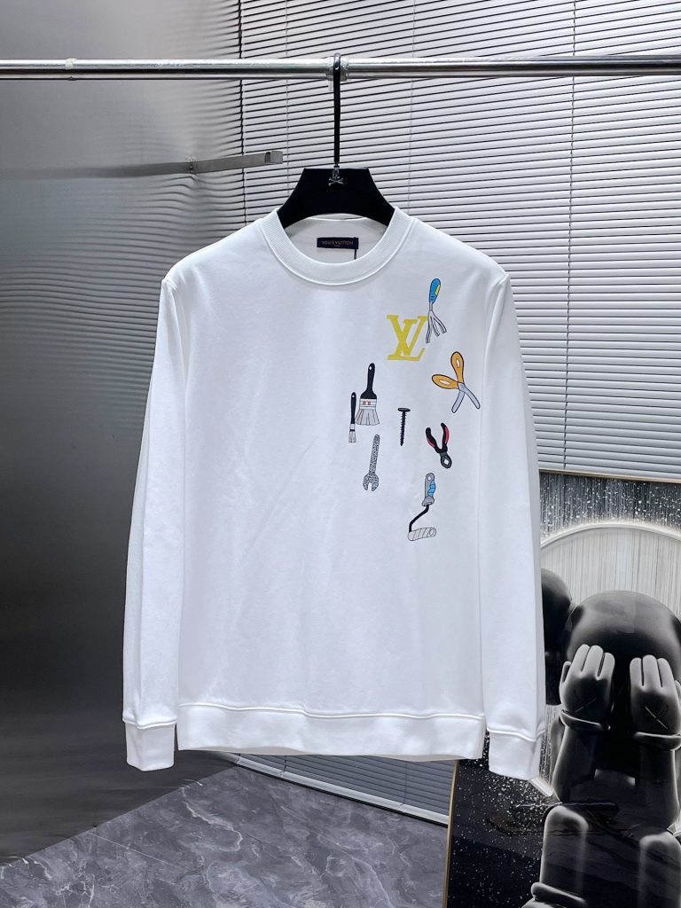 Louis Vuittonロエベ ロゴプリント 半袖 メンズ 半袖Tシャツ 2色入 - 画像 2