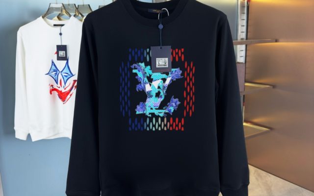 Louis Vuittonロングスリーブ ロゴプリント 2色入 ルイヴィトン ウェア