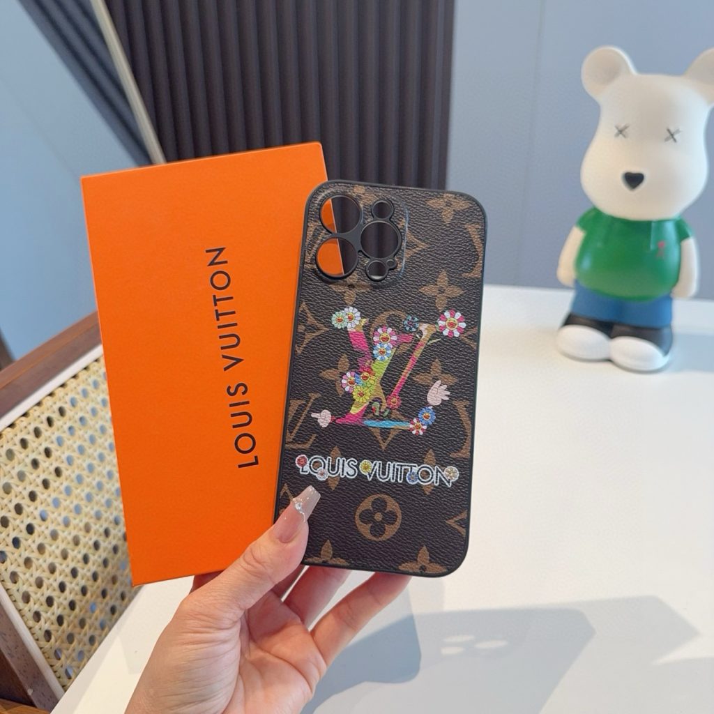 iPhoneケースルイヴィトン スマホケース 花柄 デザイン 3色入 🌸 - 画像 3