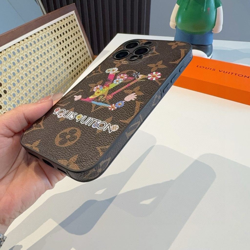 iPhoneケースルイヴィトン スマホケース 花柄 デザイン 3色入 🌸 - 画像 4
