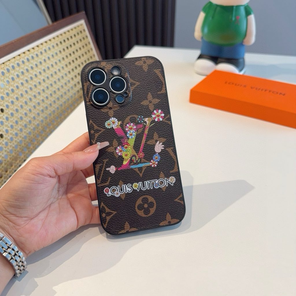 iPhoneケースルイヴィトン スマホケース 花柄 デザイン 3色入 🌸 - 画像 5