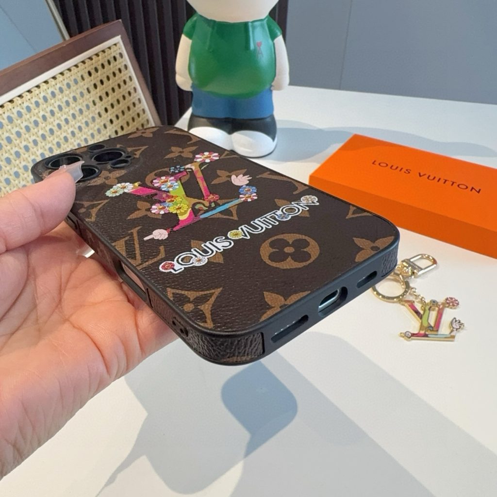 iPhoneケースルイヴィトン スマホケース 花柄 デザイン 3色入 🌸 - 画像 6